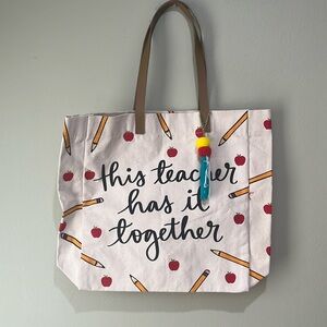 🌹3 for $10 This teacher has it together tote bag